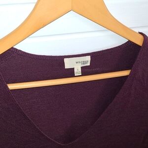 Wilfred Aneta Plum Pullover Cardigan Small